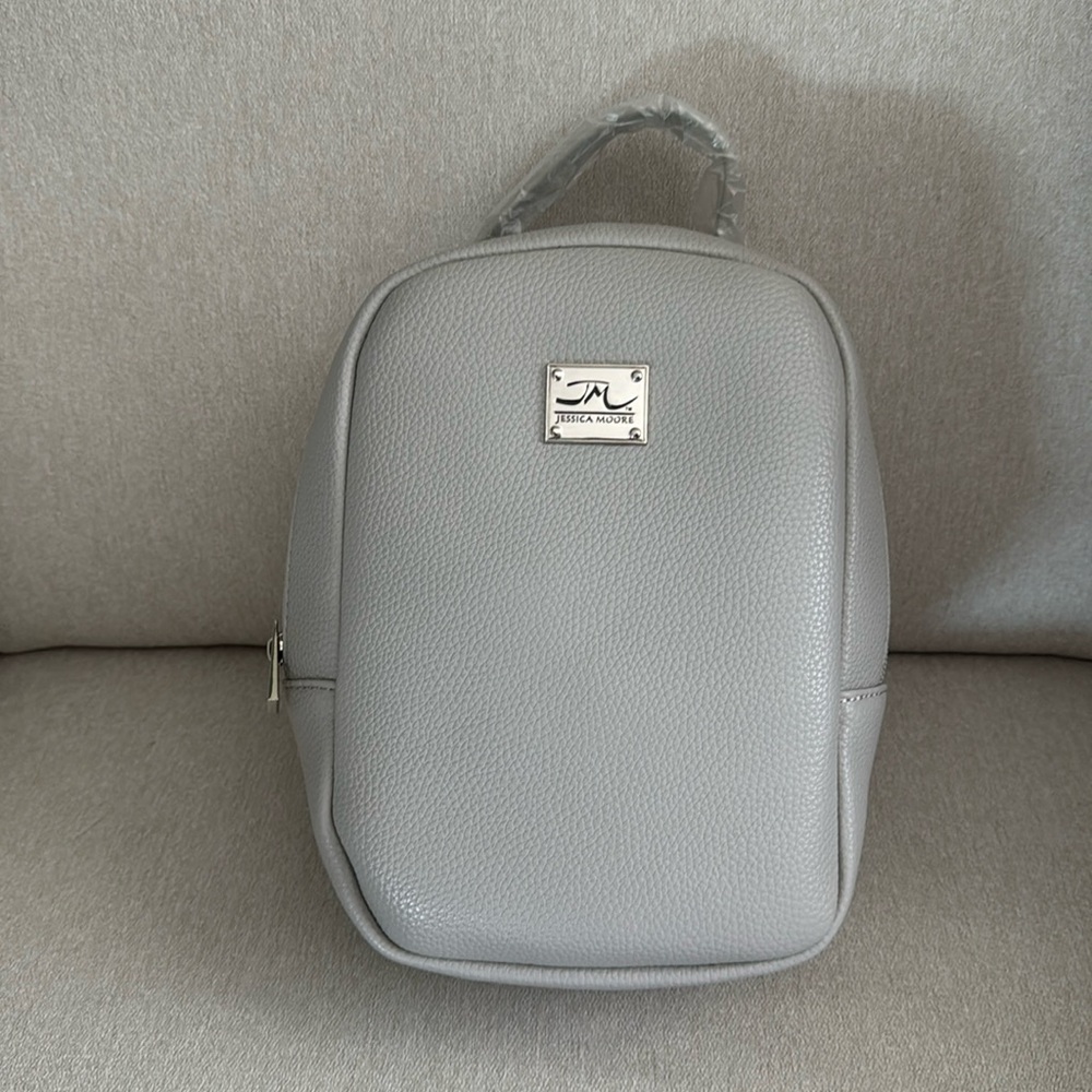 Jessica Moore Mini Backpack- Cool Beige